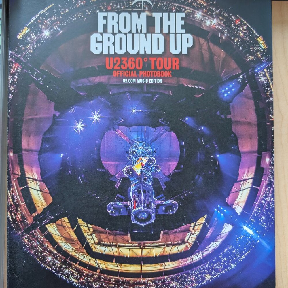 U2 book from 360 TOUR